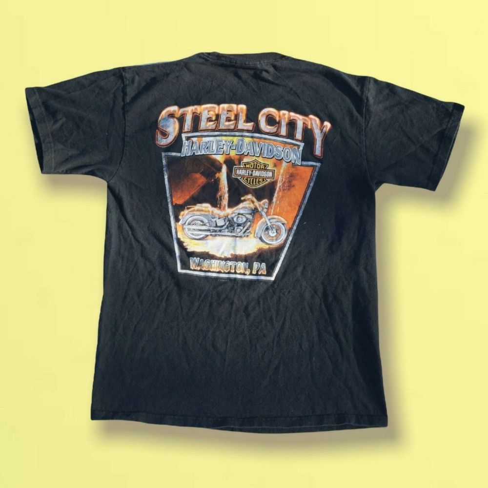 Retro Harley Davidson T shirt Mens sz M